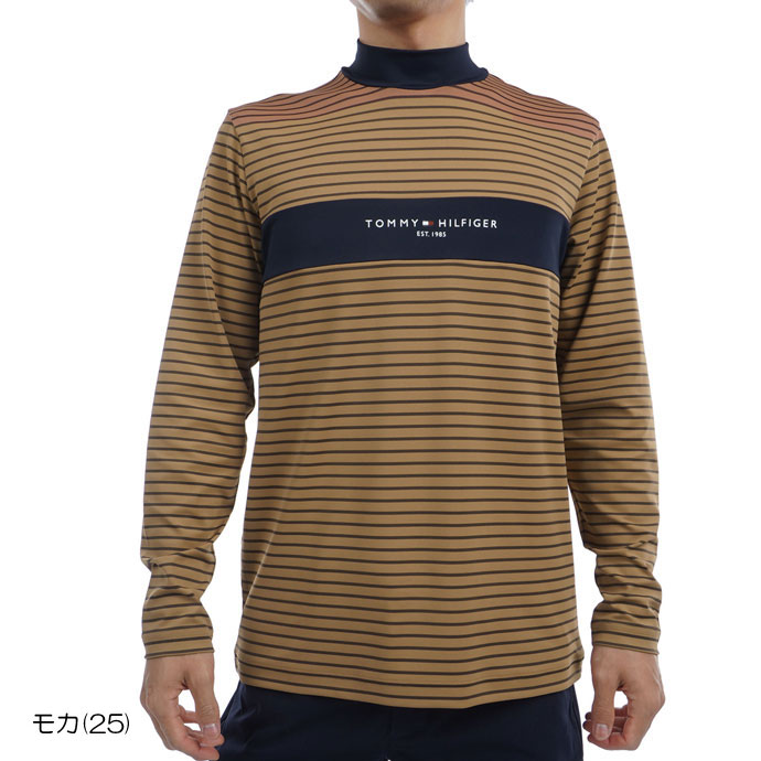 メンズ トミーヒルフィガー ゴルフウェア 長袖シャツ エッセンシャル