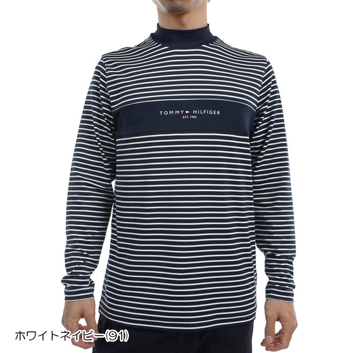 メンズ トミーヒルフィガー ゴルフウェア 長袖シャツ エッセンシャル