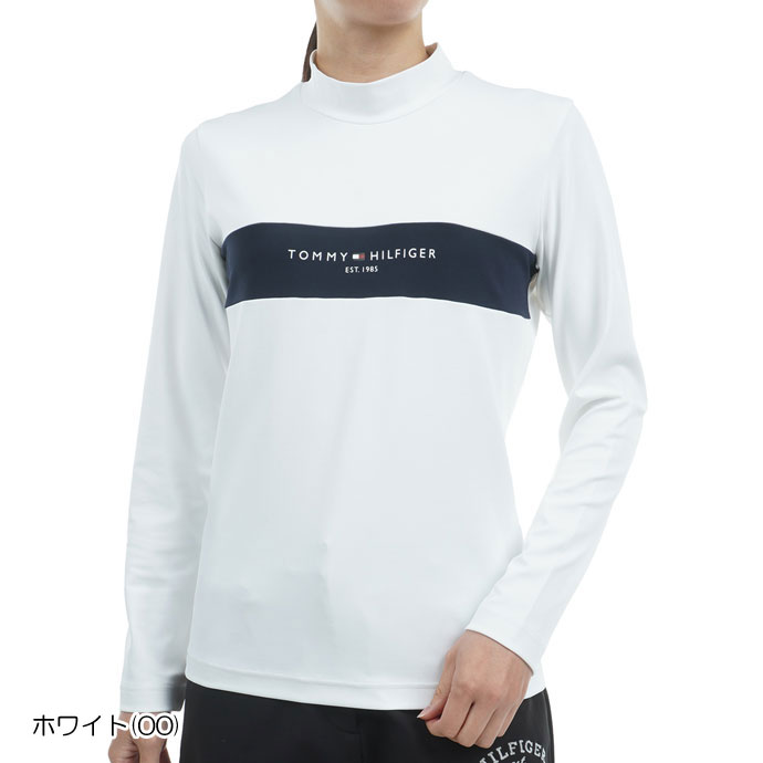 トミーヒルフィガー モックネック長袖シャツ THLA461 レディース