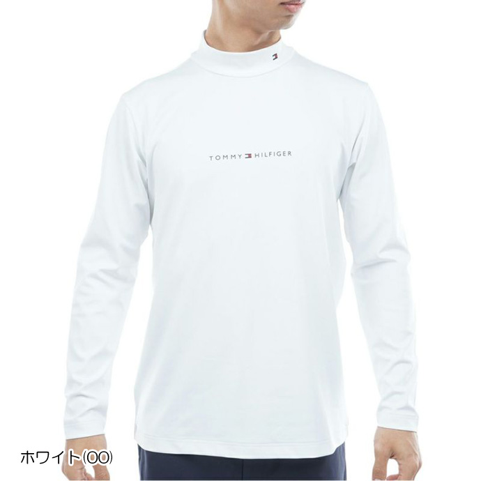 メンズ トミーヒルフィガー ゴルフウェア 長袖シャツ ベア天 長袖
