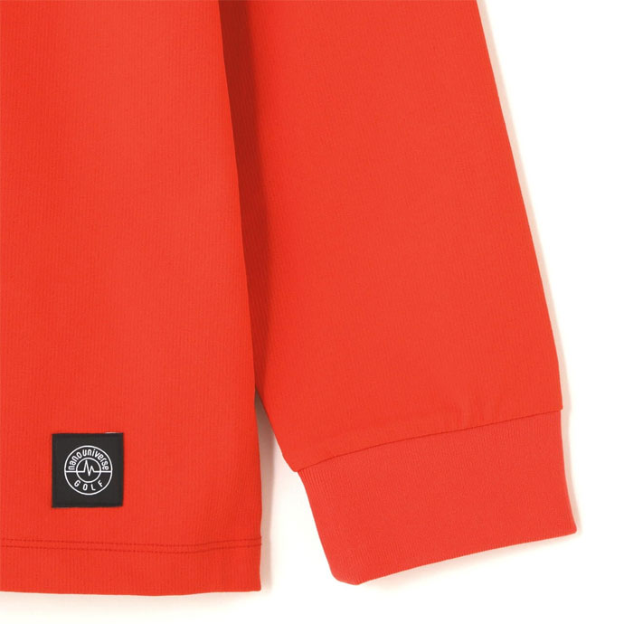 メンズ ナノユニバース ゴルフウェア 長袖シャツ ウォームロング