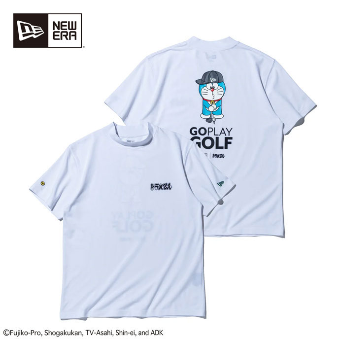 メンズ ニューエラ ゴルフウェア 半袖シャツ GF SS MID NECK TEE