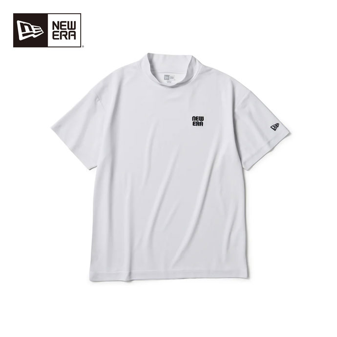 ゴルフウェア ニューエラ GFW SS MID NECK TEE LG EMB WHI 14859869 春