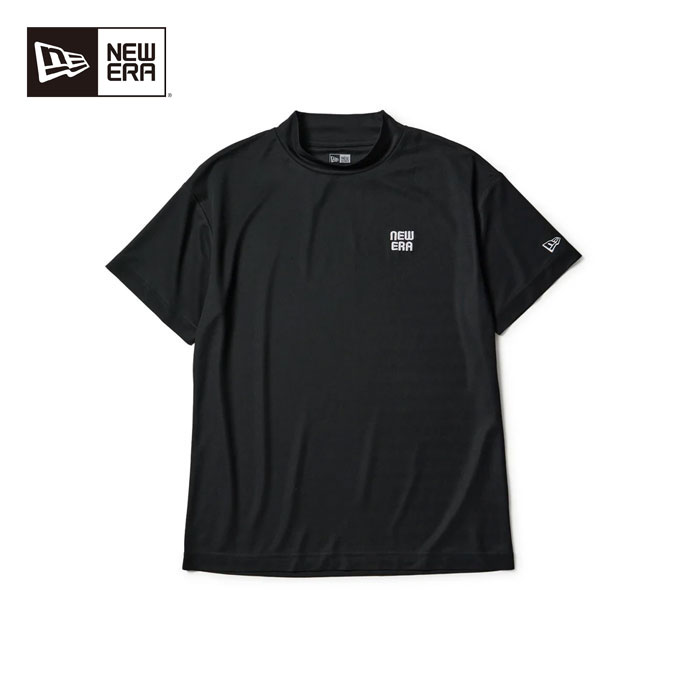 ゴルフウェア ニューエラ GFW SS MID NECK TEE LG EMB BLK 14859871 春