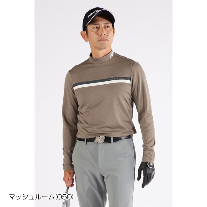 メンズ ニューバランス ゴルフウェア 長袖シャツ ロングスリーブ