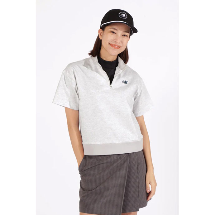 レディース ニューバランス ゴルフウェア アウター SWEAT HALF ZIP