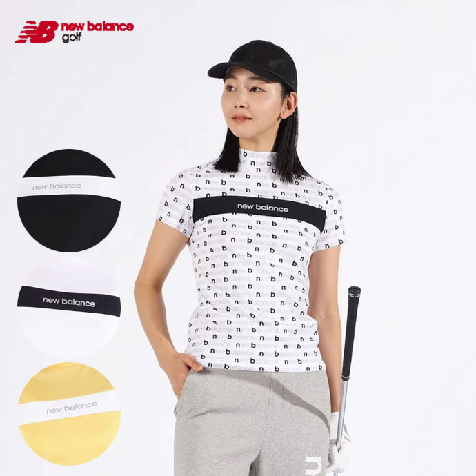 レディース ニューバランス ゴルフウェア 半袖シャツ S/SLEEVE