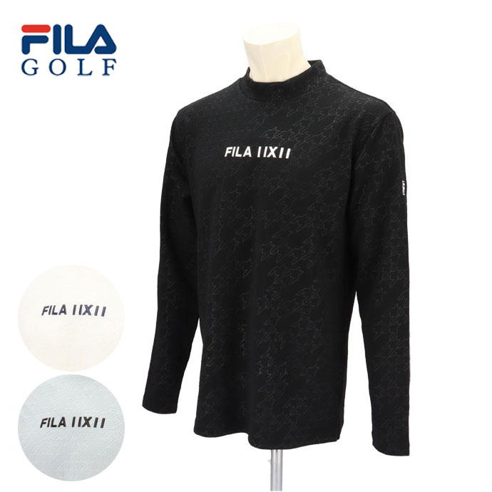 メンズ フィラ ゴルフウェア 長袖シャツ 長袖モックシャツ 785528U