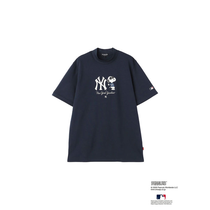 メンズ マクレガー 【PEANUTS×MLB】コラボモックネックTシャツ