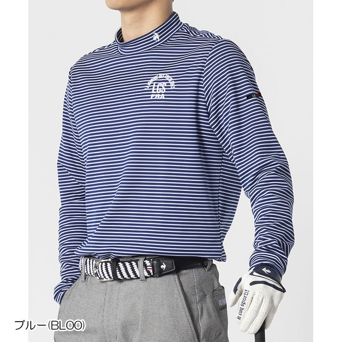 メンズ ルコック ゴルフウェア 半袖シャツ 長袖ハイネックシャツ