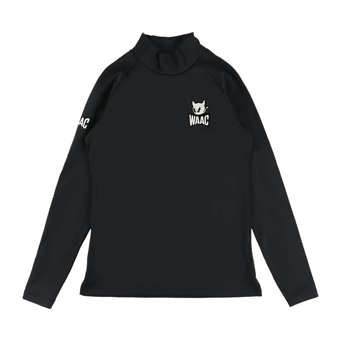 レディース ワック ゴルフウェア 長袖シャツ ベーシック裏起毛ベア天竺