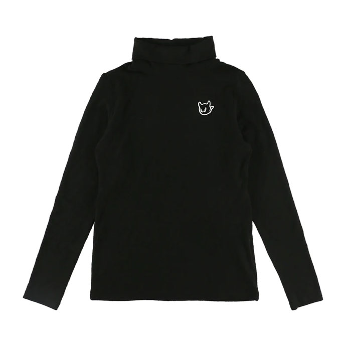 レディース ワック ゴルフウェア 長袖シャツ ロゴエンボス起毛