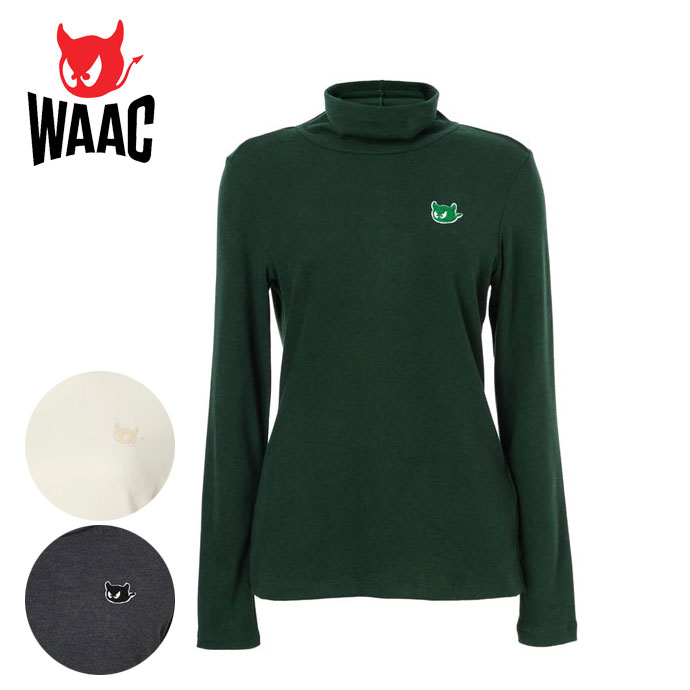 WAAC ワックゴルフ　ハイネック　ニット　セーター　レディース　ロゴ　2 M 1240101184336_1.jpg