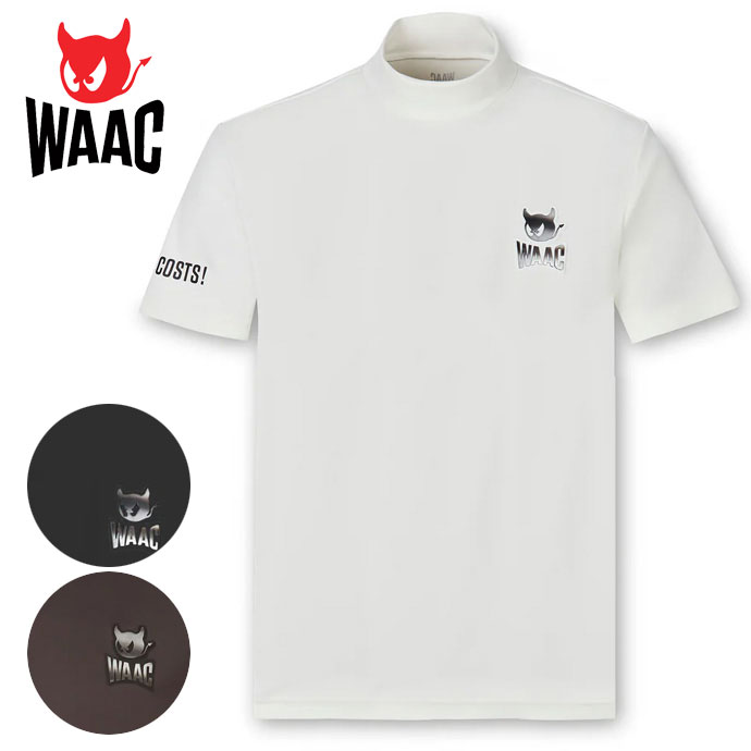 メンズ ワック ゴルフウェア 長袖シャツ 半袖モックネック 072254000