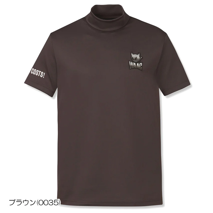メンズ ワック ゴルフウェア 長袖シャツ 半袖モックネック 072254000