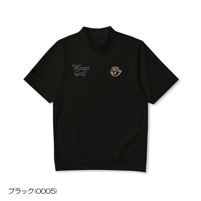 メンズ ワック ゴルフウェア 長袖シャツ 半袖モックネック 072254012