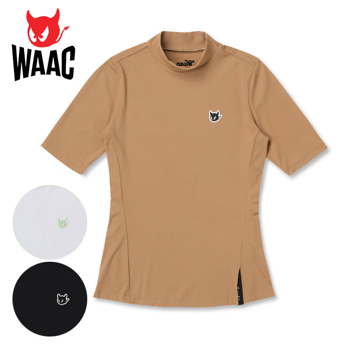 【24時間以内/匿名配送】ワック レディース 長袖 モックネックシャツ Mサイズ 24時間以内/匿名配送】ワック レディース 長袖 モックネック