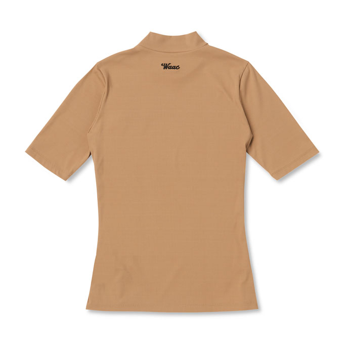 レディース ワック ゴルフウェア 長袖シャツ 半袖モックネック