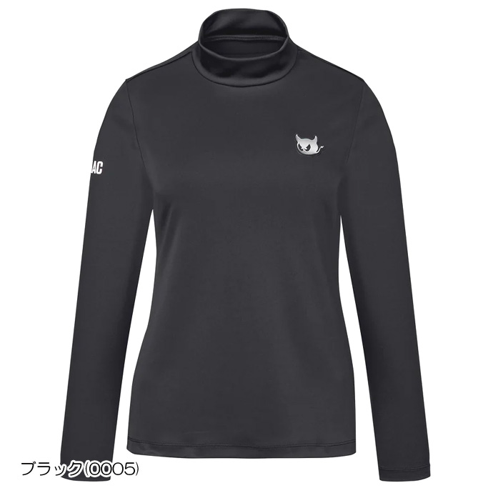 レディース ワック ゴルフウェア 長袖シャツ 長袖モックネック