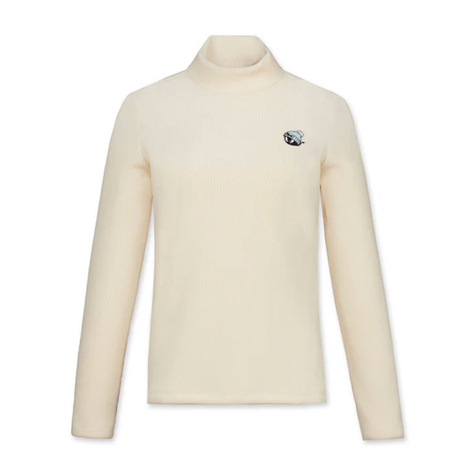 Anew 新品未使用、初秋新作、レディースゴルフフェイクツーピース長袖トップス レディース ワック ゴルフウェア アウター 長袖フリース 072254092