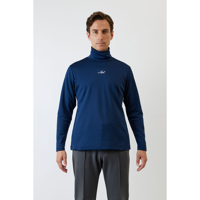 メンズ アクセル ゴルフウェア 長袖シャツ タートルネックシャツ