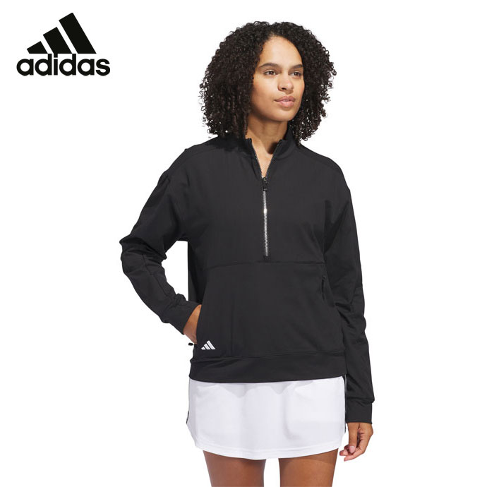 新品　XL L アディダス　adidas　ゴルフ　秋冬物ジャケット&スカート 黒 新品L アディダスadidasゴルフ秋冬物ジャケット&スカート