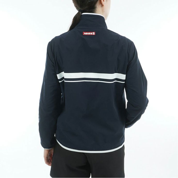 レディース アドミラル ゴルフウェア アウター ロゴラインウィンド