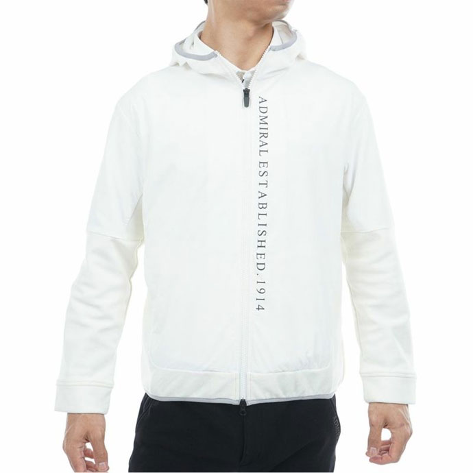 アドミラルゴルフ ハイブリッド フーディー フルジップ ブルゾン M