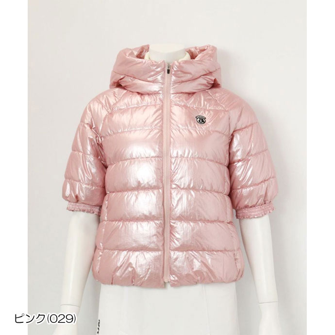 アルチビオ　新品未使用22,000円淡ピンク半袖ウェア　S アルチビオ ゴルフウェア 半袖シャツ ノースリーブプルオーバー