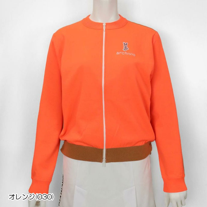 新品 未使用 archivio アルチビオ ブルゾン オレンジ レディース アルチビオ ブルゾン A418905 | Lieto by tsuruyagolf｜つるやゴルフ