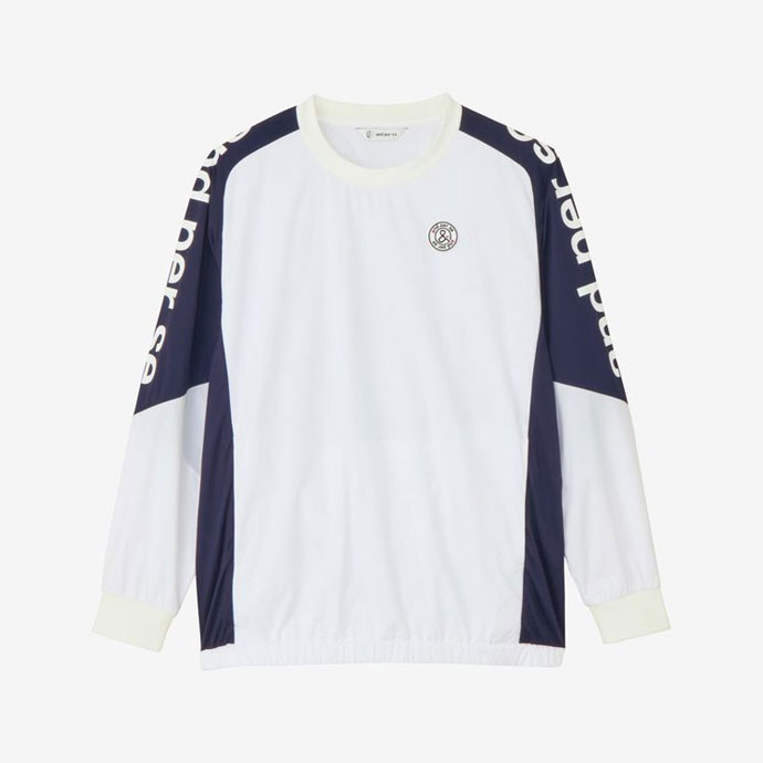 【近日処分・美品】アンパスィ and per seエアジャスタースニードジャック メンズ アンパスィ ゴルフウェア アウター エアジャスター切替スニード