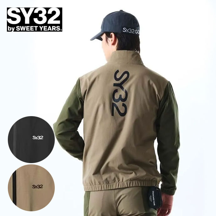 メンズ SY32 ゴルフウェア アウター DOUBLE WOVEN DOTAIR JK