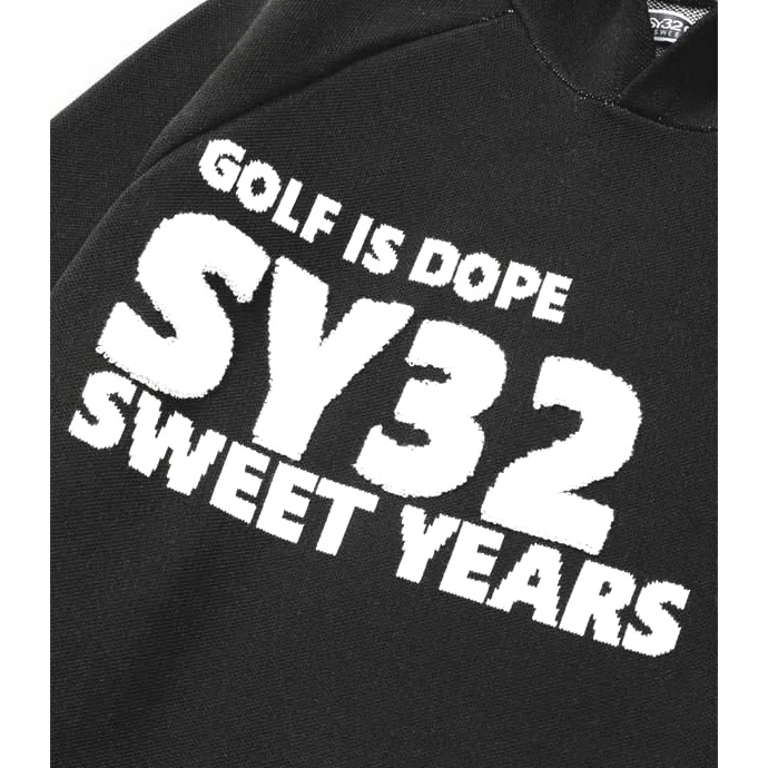 メンズ SY32 ゴルフウェア セーター SAGARA SY32 LOGO HOODIE