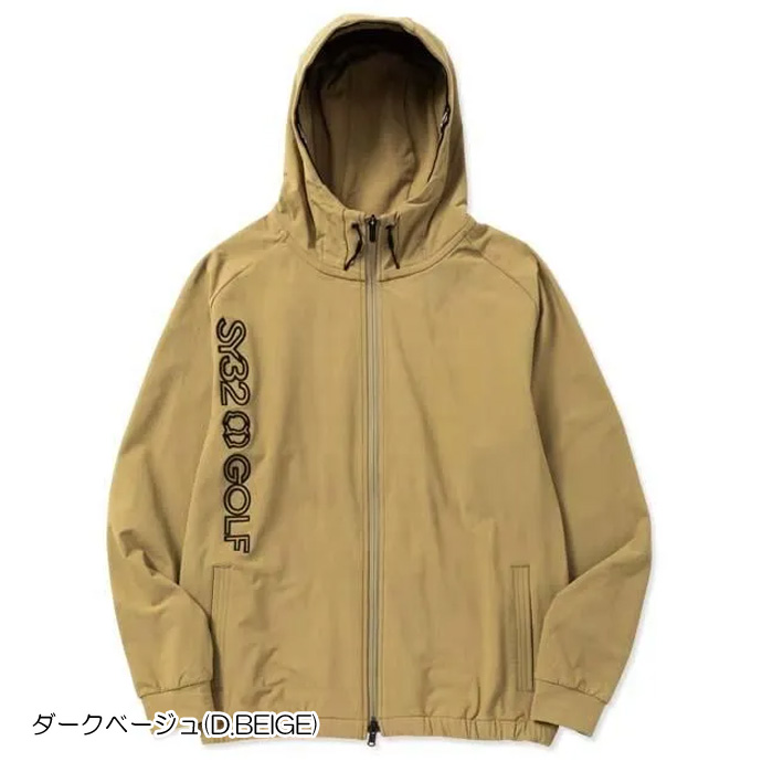メンズ SY32 ゴルフウェア アウター STORM FLEECE PRO EMB ZIP