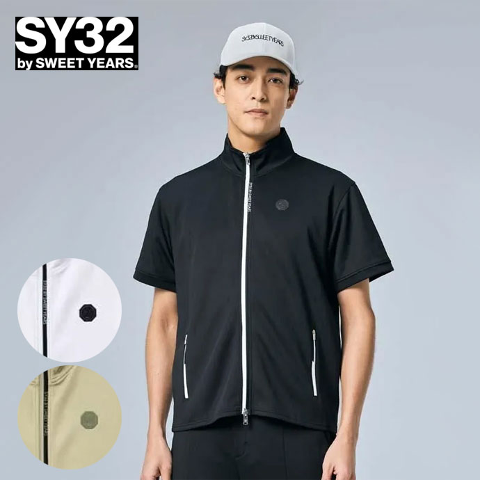 【タグ付き・新品】SY32 ゴルフ 半袖シャツ ブラック XL le coq sportif（ルコックスポルティフ） ゴルフウェア メンズ 半袖