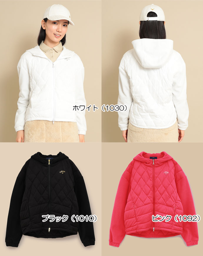 キャロウェイ フルジップ中綿ブルゾン C23215204 レディース | Lieto