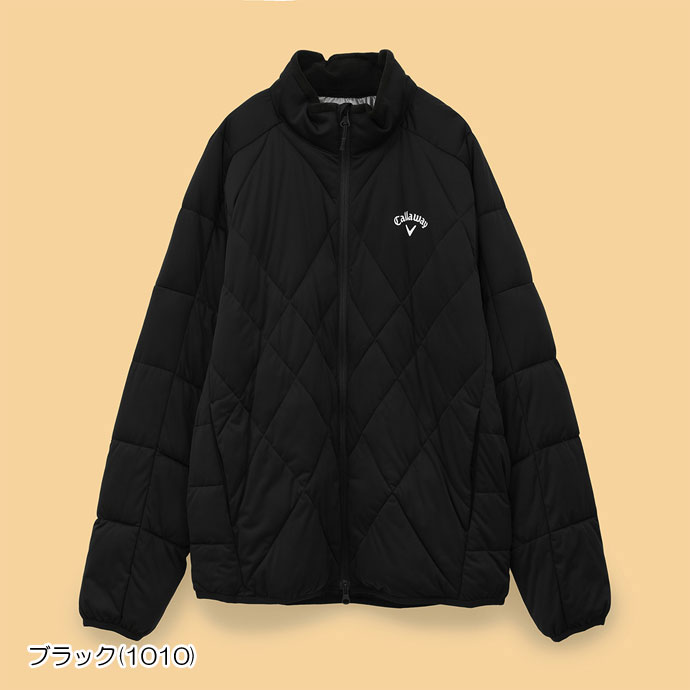 メンズ キャロウェイ ゴルフウェア アウター フルジップ中綿ブルゾン