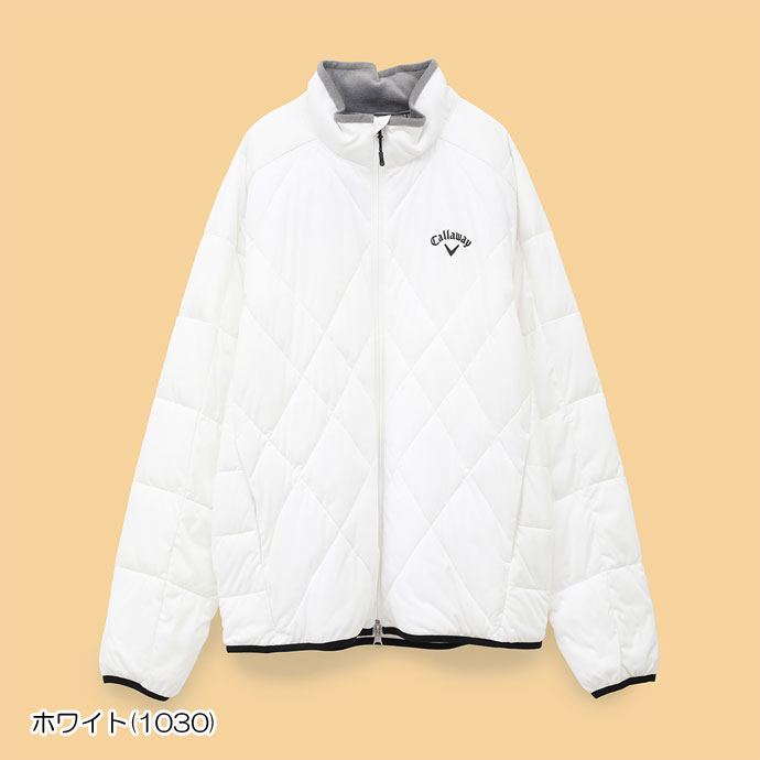 メンズ キャロウェイ ゴルフウェア アウター フルジップ中綿ブルゾン