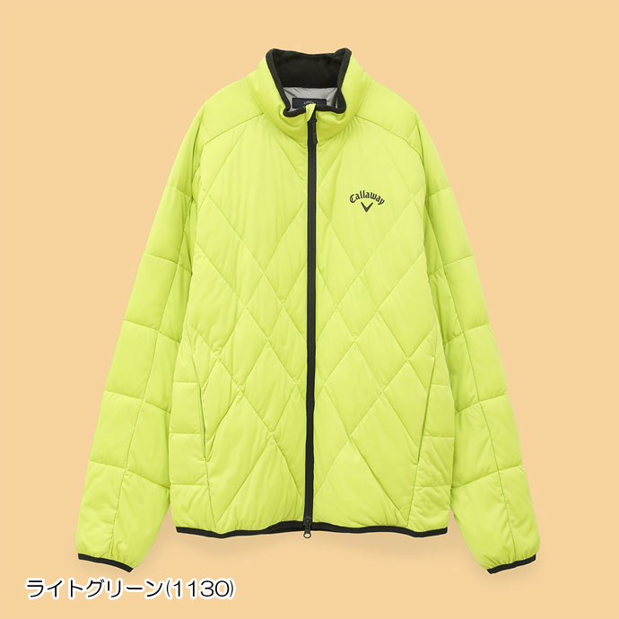メンズ キャロウェイ ゴルフウェア アウター フルジップ中綿ブルゾン