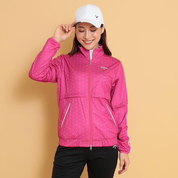 レディース キャロウェイ ゴルフウェア アウター フルジップブルゾン