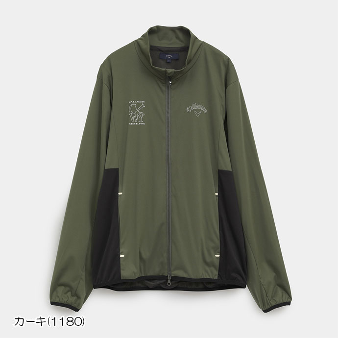 メンズ キャロウェイ ゴルフウェア アウター フルジップブルゾン