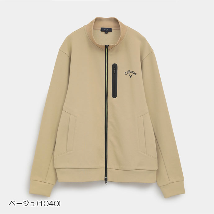 メンズ キャロウェイ ゴルフウェア アウター フルジップスウェット
