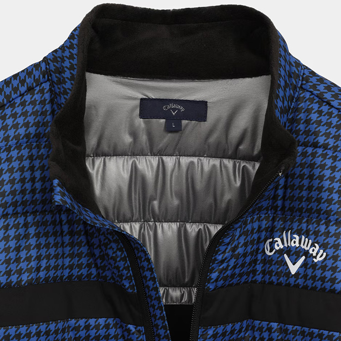 メンズ キャロウェイ ゴルフウェア アウター 2WAYフルジップ中綿