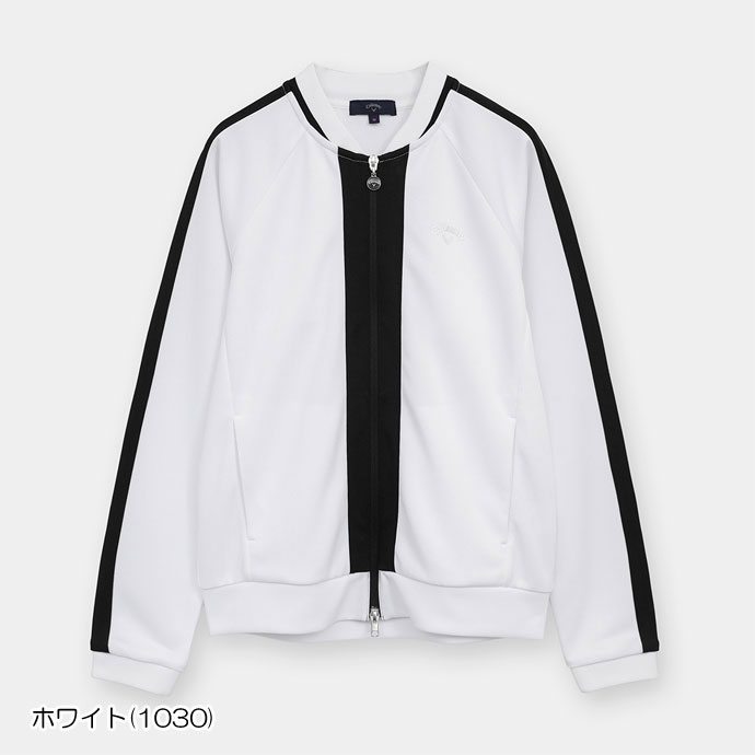 新品　サイズXL キャロウェイ ストレッチタフタ ポンチ フルジップスウェット レディース キャロウェイ ゴルフウェア アウター フルジップスウェット
