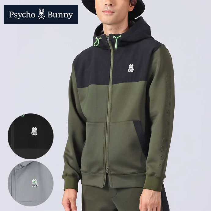 メンズ サイコバニー ゴルフウェア アウター スウェットジップフーディ