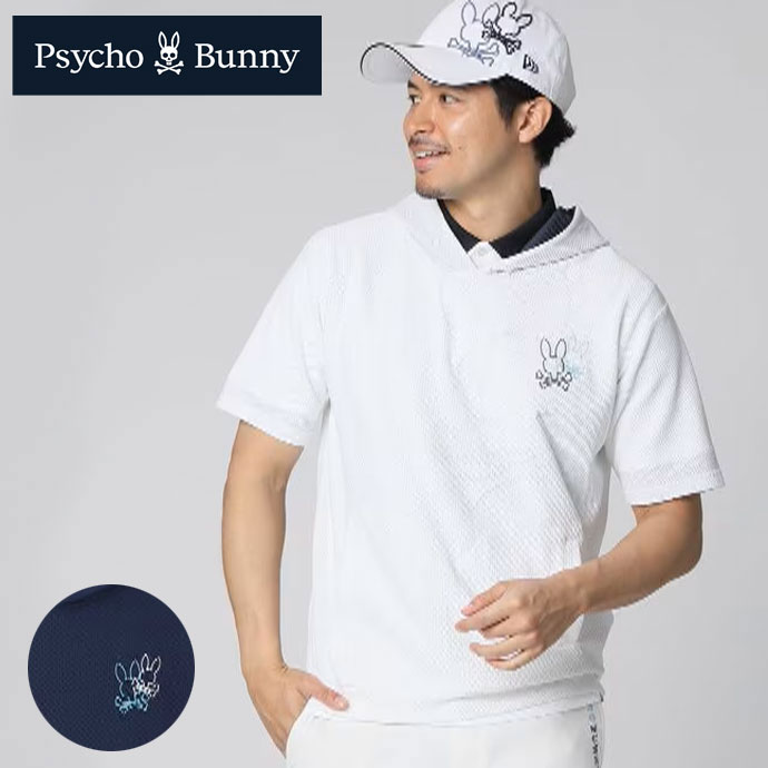 メンズ サイコバニー ゴルフウェア 半袖シャツ 半袖カットソー GF414