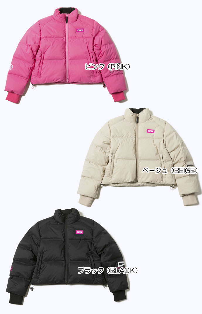 レディース CPG ゴルフウェア アウター ショートダウンジャケット