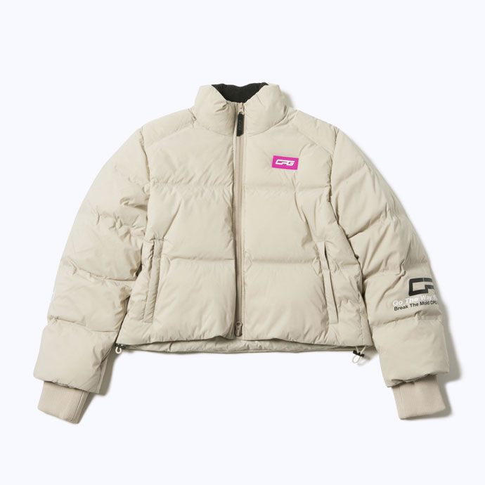 ゴルフ レディース PXG アウター ダウン 長袖 ジャケット（ホワイト） V12 ゴルフ レディース ダウンジャケット LX SIDE TAPE DOWN JKT