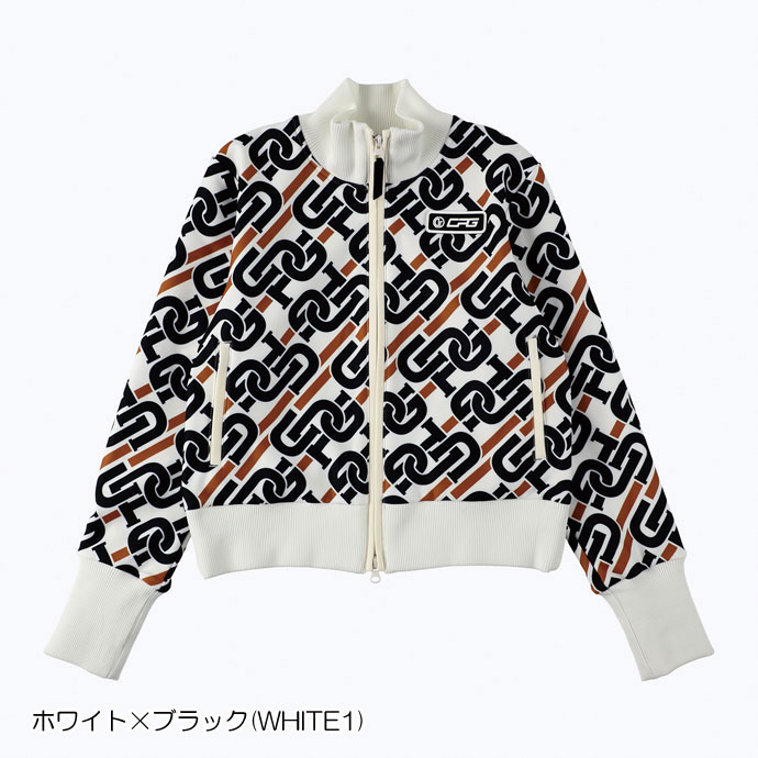 レディース CPG ゴルフウェア アウター チェーンロゴグラフィカル