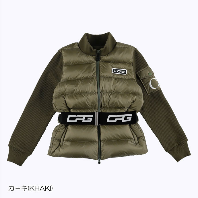 レディース CPG ゴルフウェア アウター スリーブニットダウン